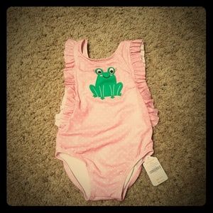Gymboree baby girl frog swimsuit 18-24 Months